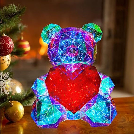 Glowing Teddy Bear Night Light