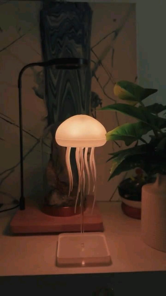Floating jellyfish lamp